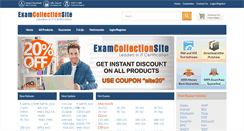 Desktop Screenshot of examcollectionsite.com